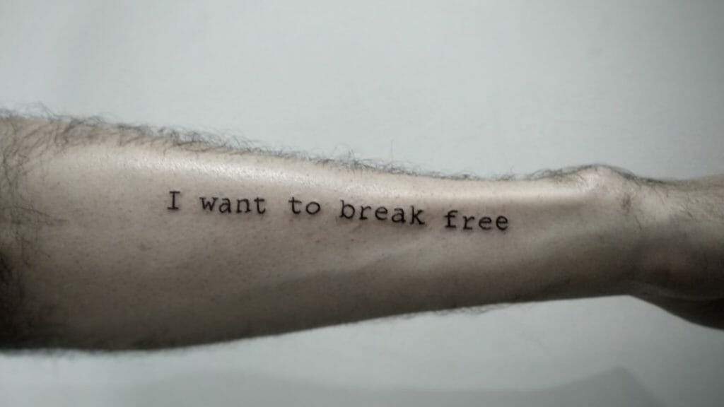 Break Free Tattoo