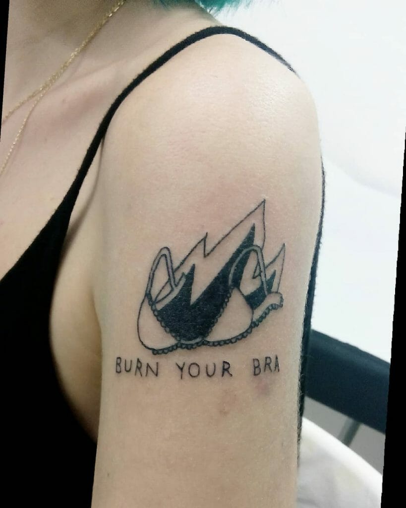 Burn Your Bra Tattoo