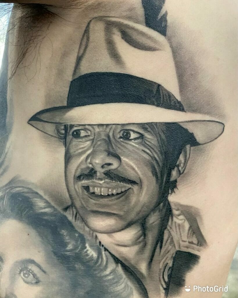 Celebrity Memorial Portrait Tattoo