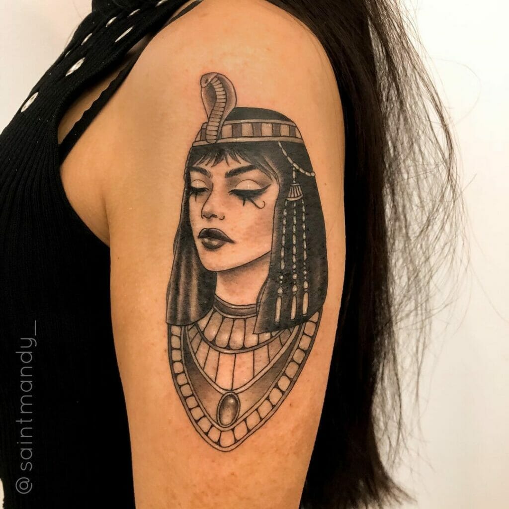 Cleopatra Tattoo Ideas