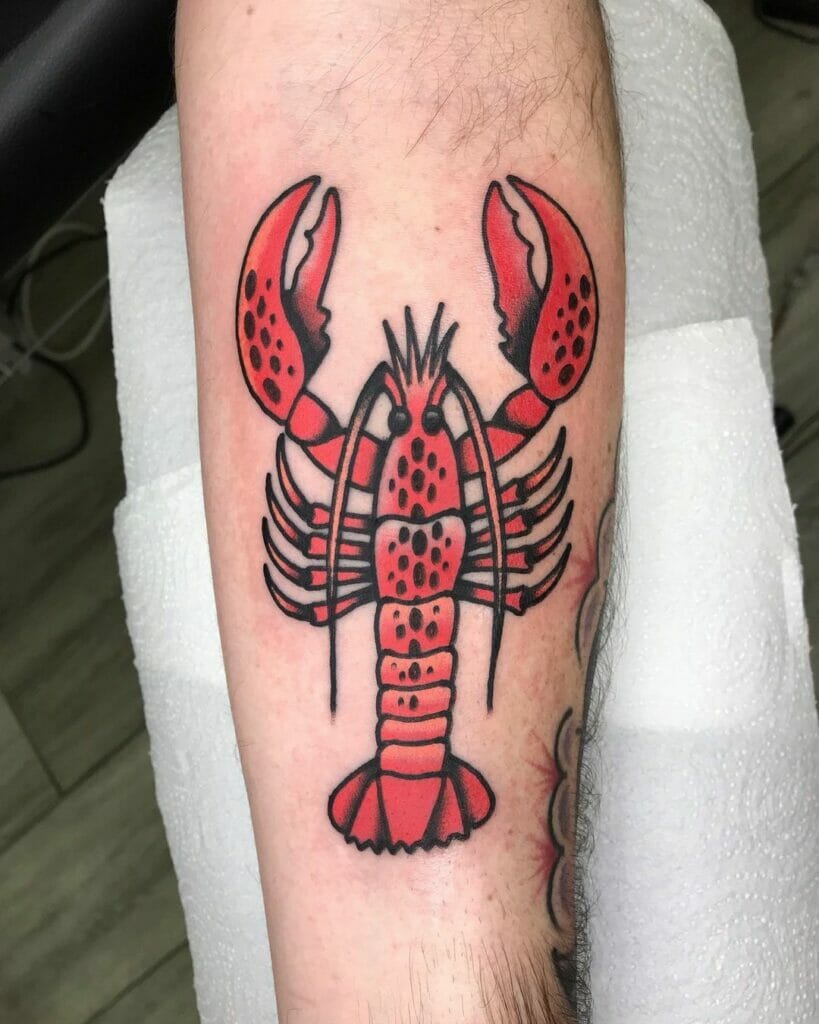 Closest Red Lobster Tattoo