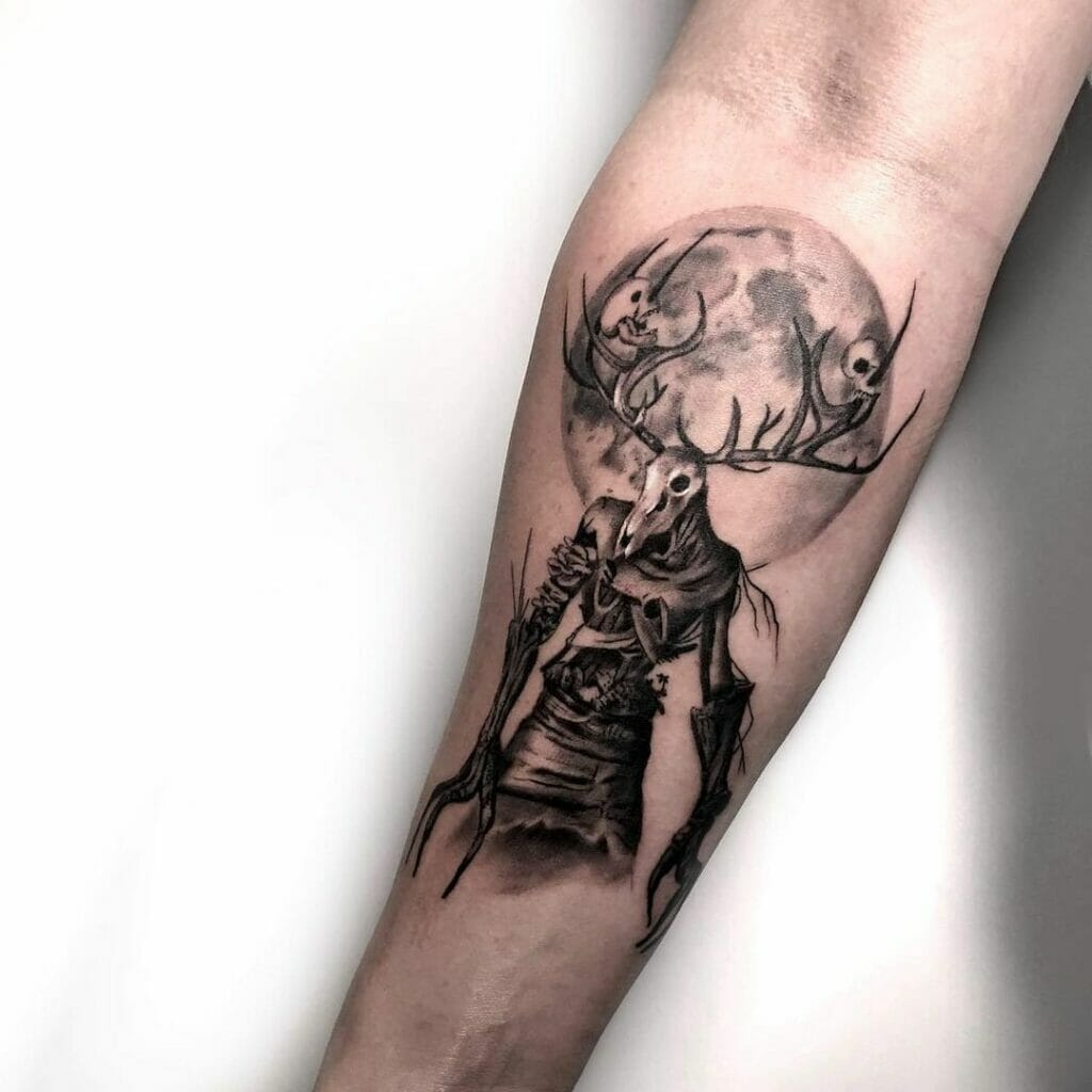 Contemporary Leshen Tattoo