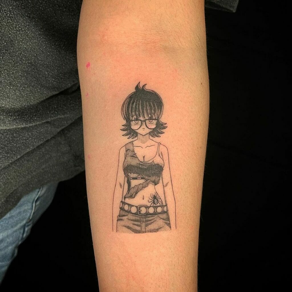 Shizuku Phantom Troupe Tattoo