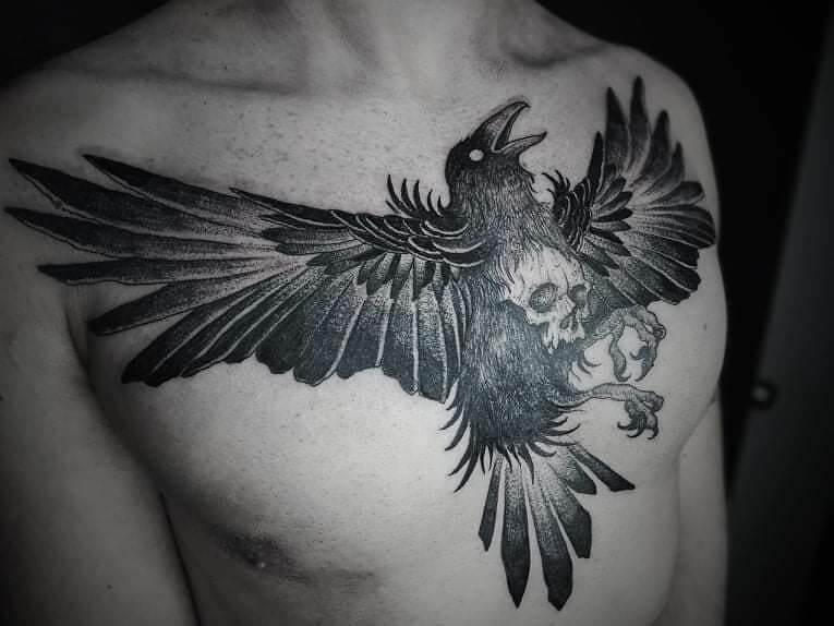 Cry Of The Black Bird Tattoo