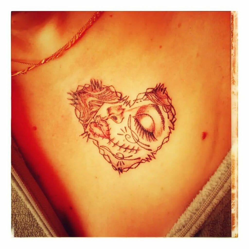 Dead Inside Heart Tattoo