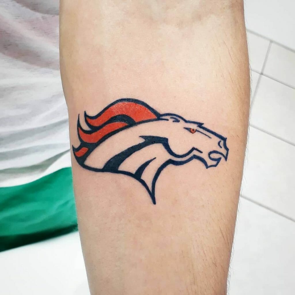 Denver Broncos Logo Tattoo