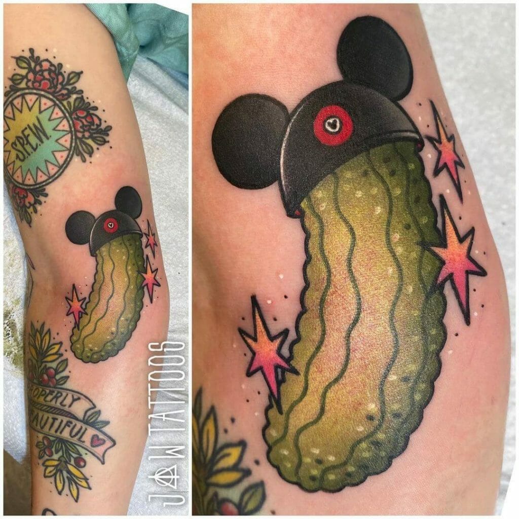 Disney Pickle Tattoo