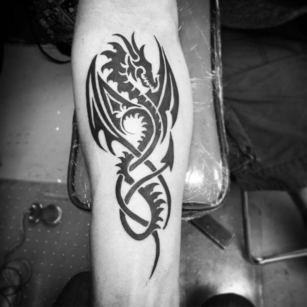 Dragon Tattoo In Celtic Cultures