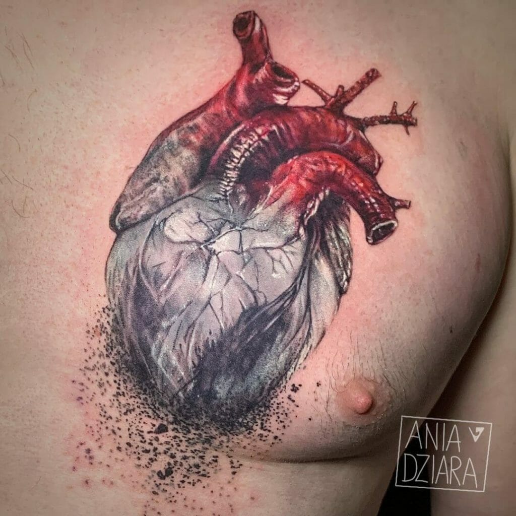 Dust To Dust Heart Tattoo