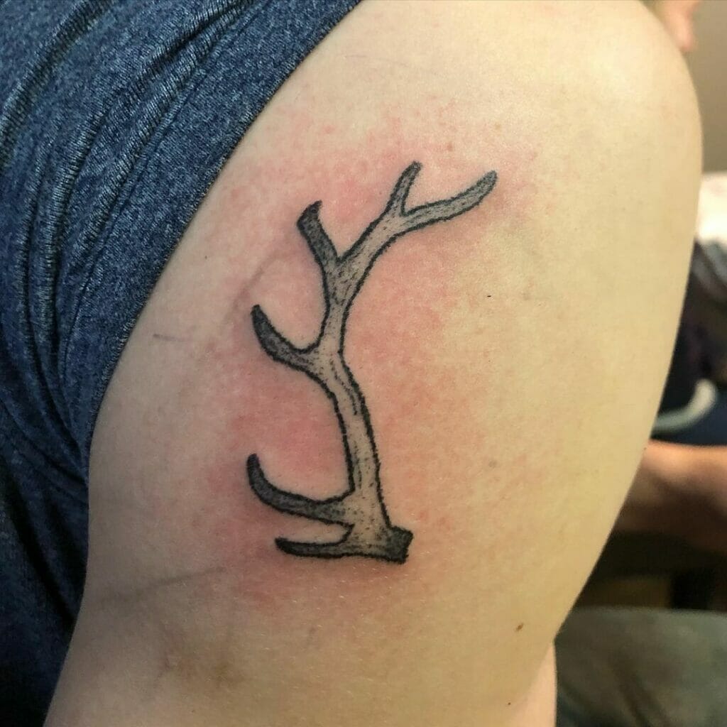 Elk Antler's Tattoo