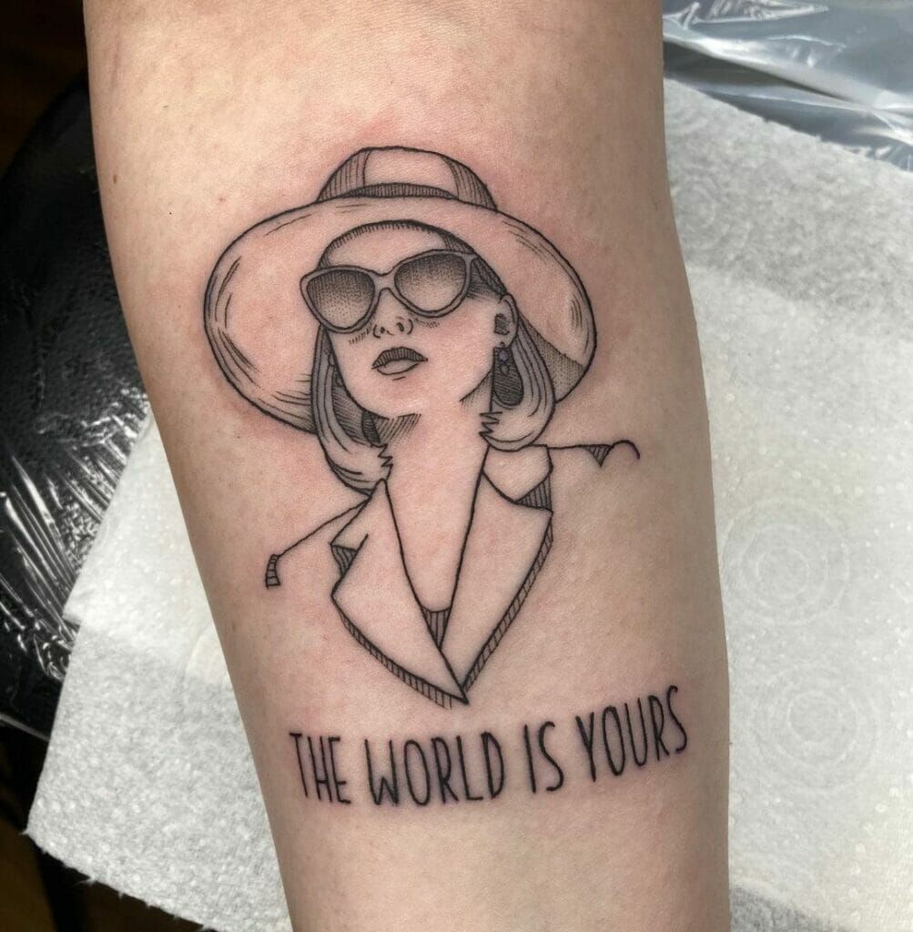 Elvira Hancock And The World Is Yours Tattoo