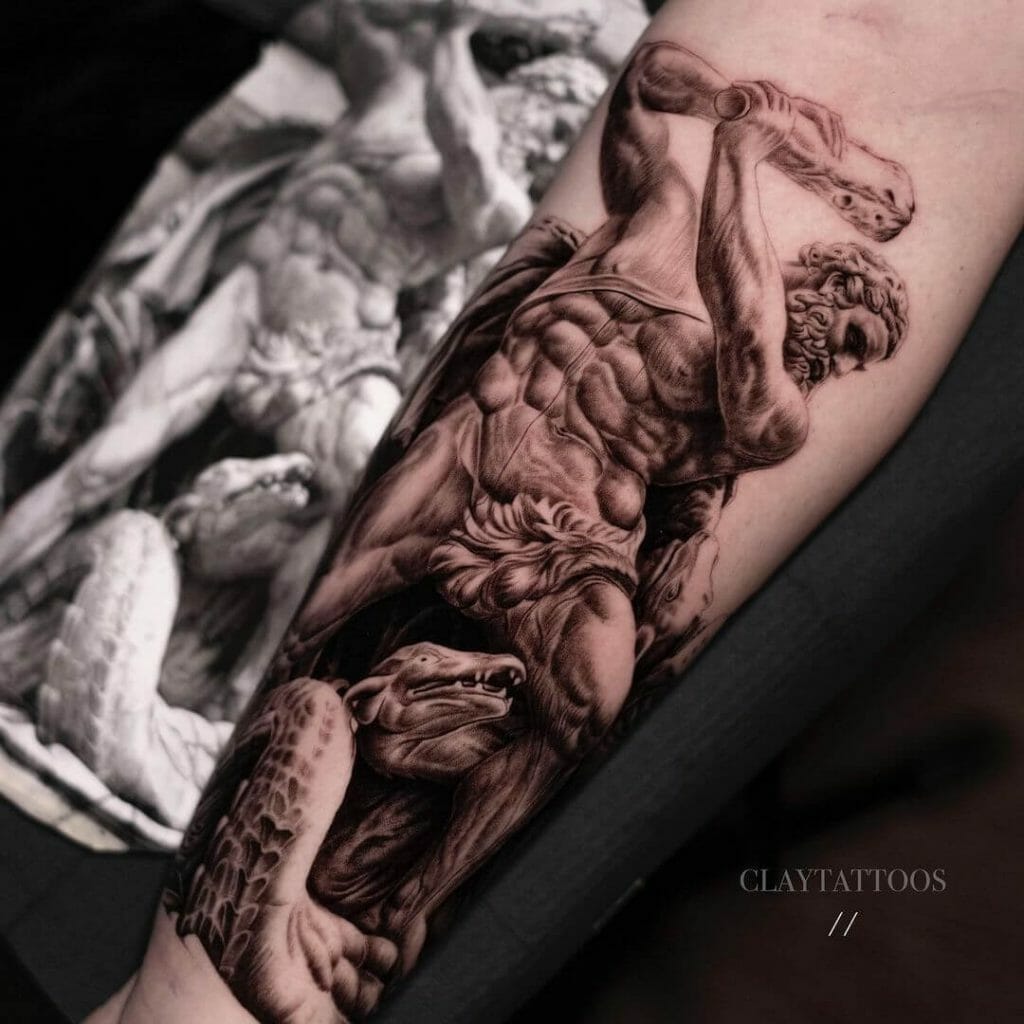 Fantastic Hyper Realistic Tattoos of Statues