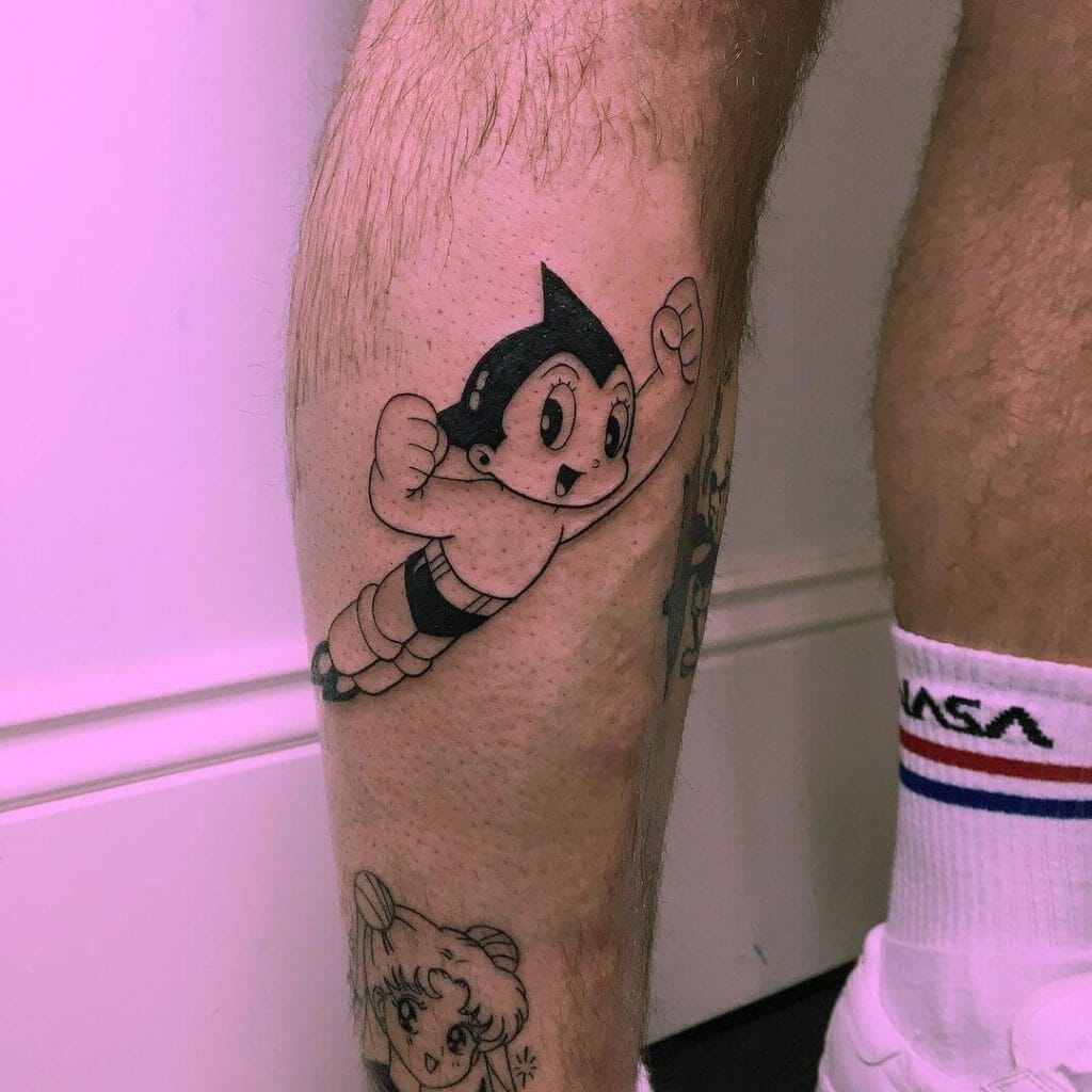 Fineline Astro Boy Tattoo