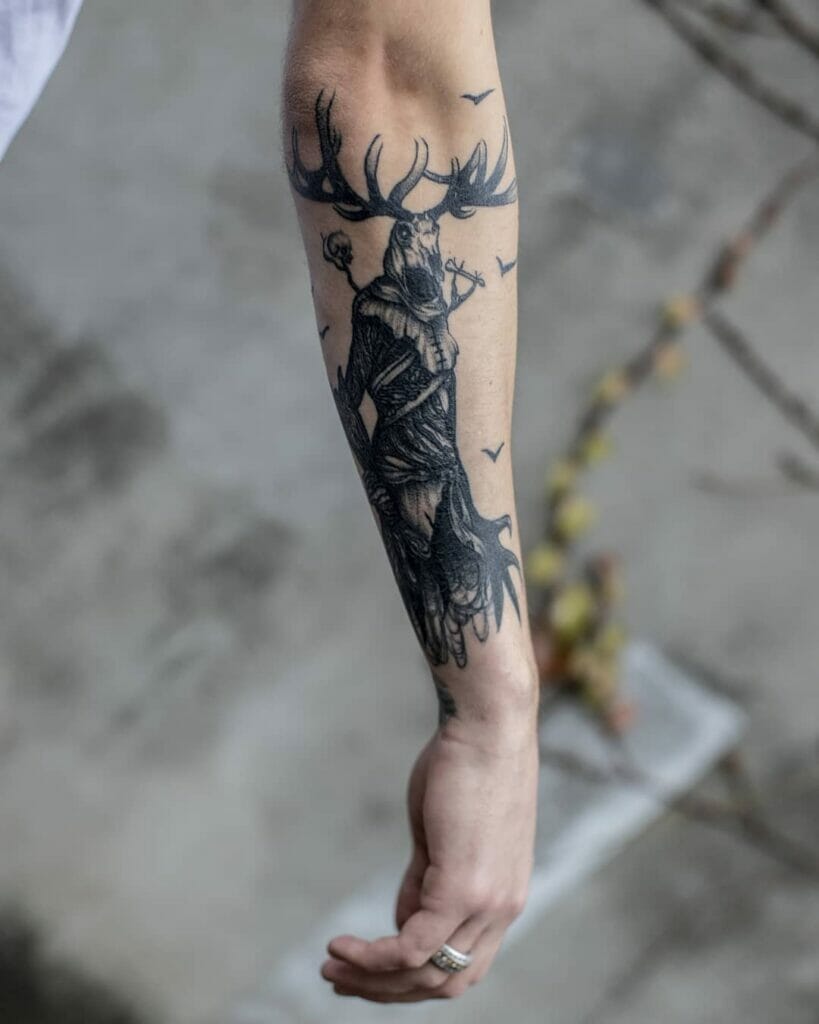 Full Length Leshen Tattoo
