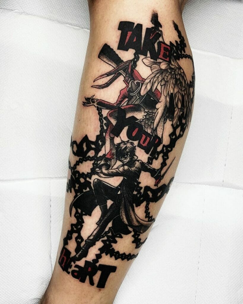 Fusion Persona 5 Arsene Tattoo