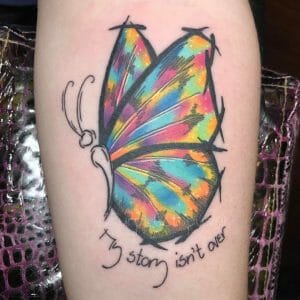 101 Best Semicolon Butterfly Tattoo Ideas You Have to See to Believe ...