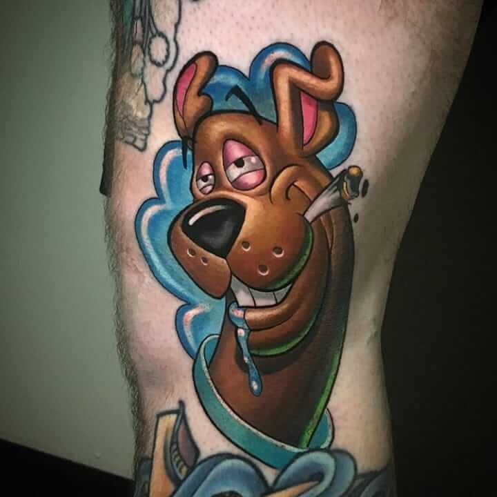 Guess Who? Scooby Doobie Doo Tattoo