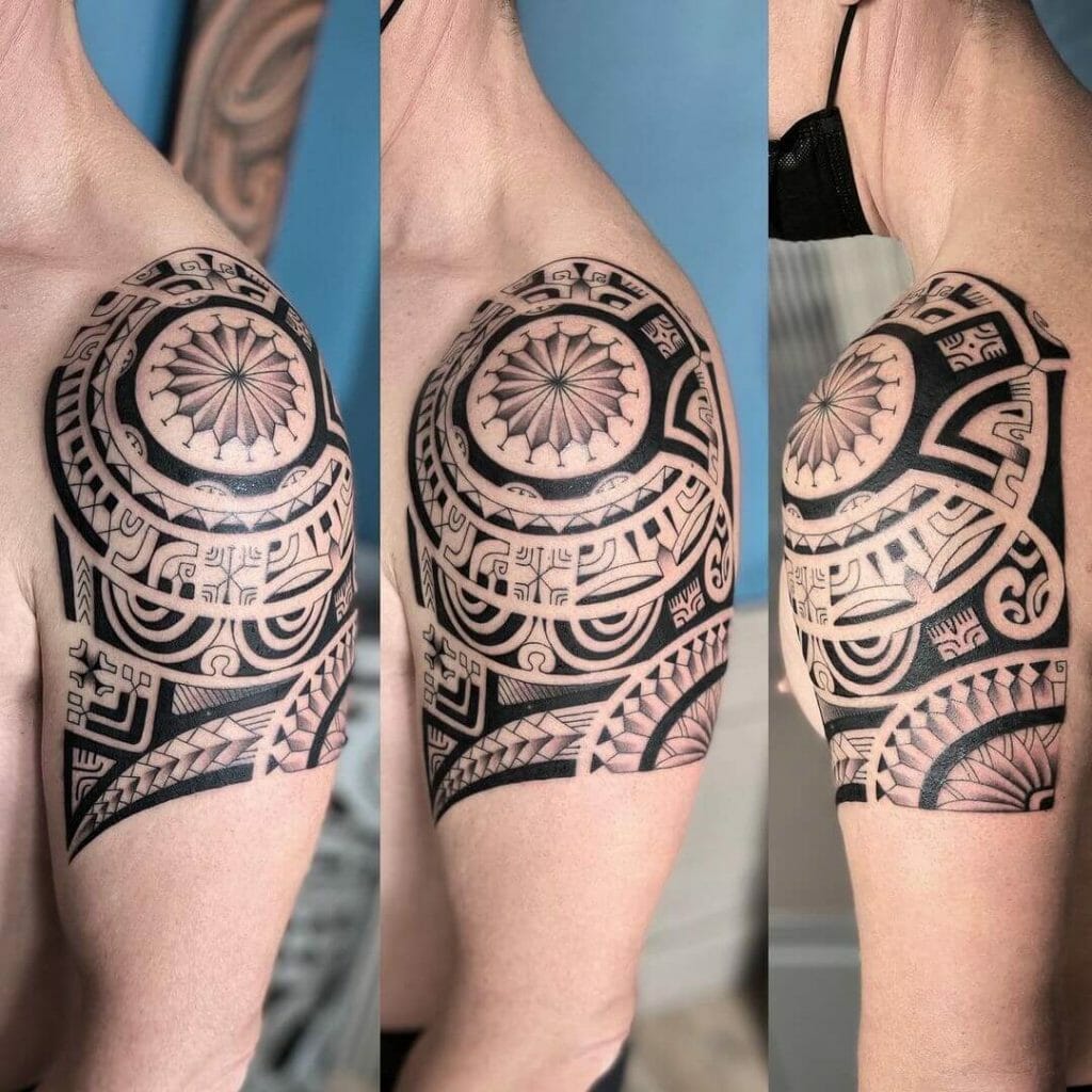 Half Sleeve Tribal Tattoo Designs