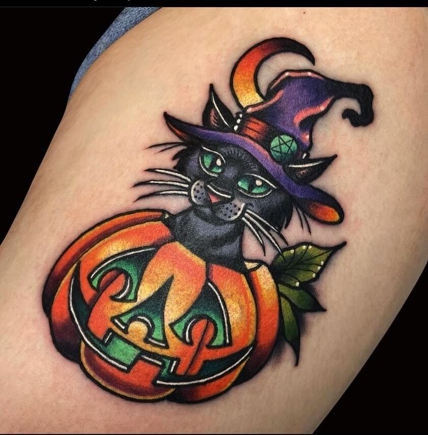 Halloween Witch Tattoos