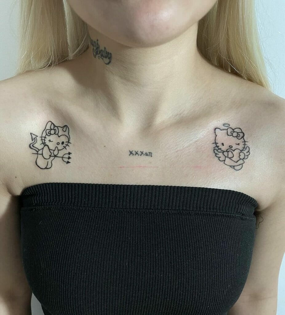 Hello Kitty Tattoo Naughty And Nice