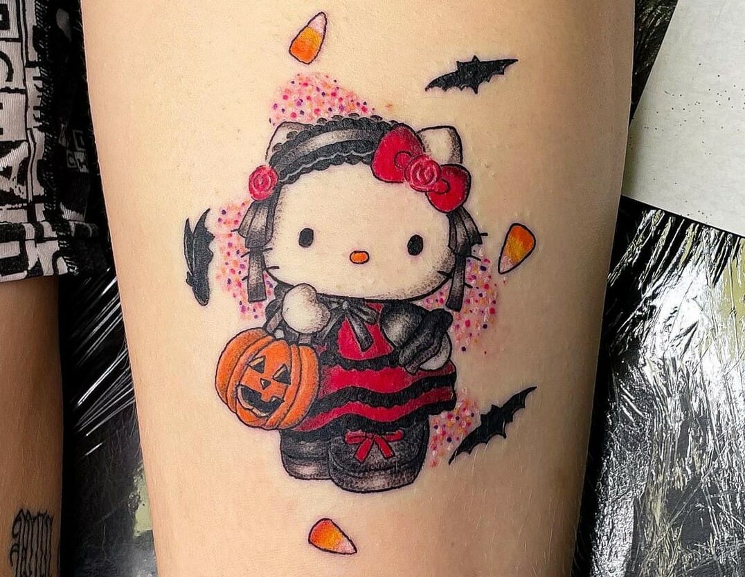 10 Best Hello Kitty Tattoo Ideas You Have To See To Believe! 