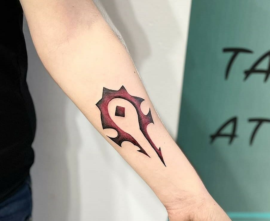 Unique + Geeky Tattoo Ideas — The symbol of the Alliance from World of  Warcraft....