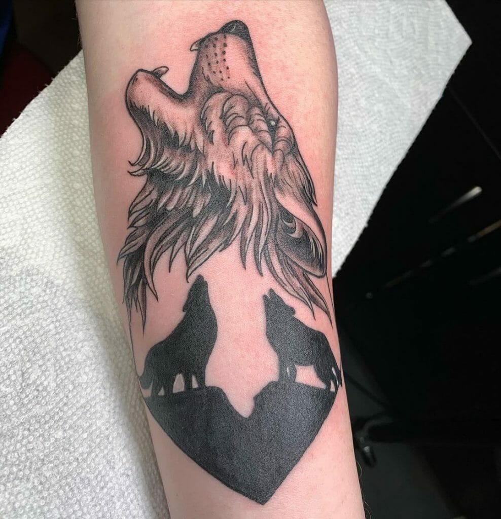 Howling Wolf Tattoos