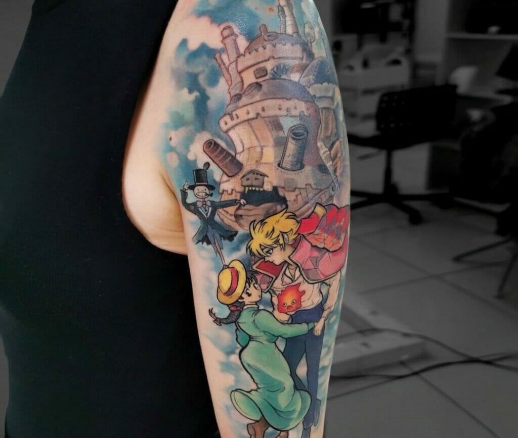 Howl's Moving Castle Tattoos