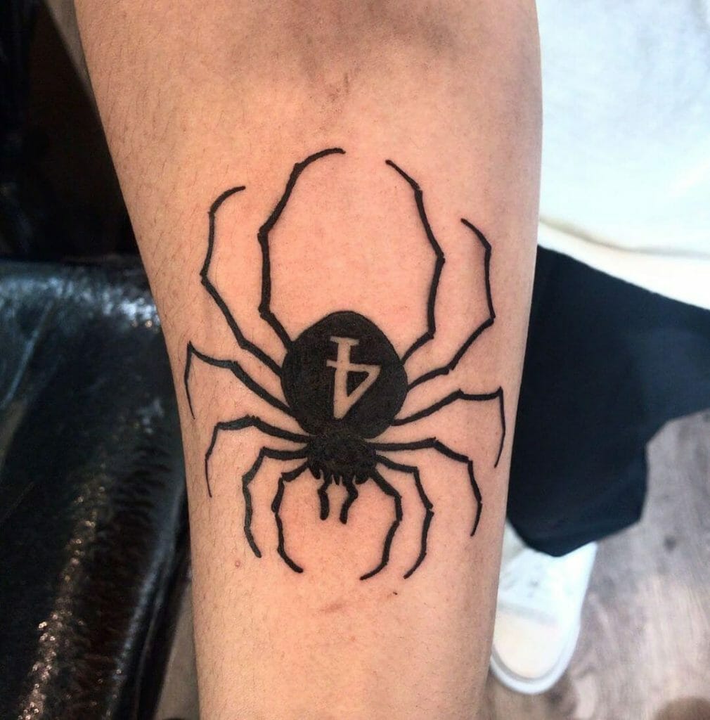 Hunter x Hunter Phantom Troupe Spider Tattoo Design 