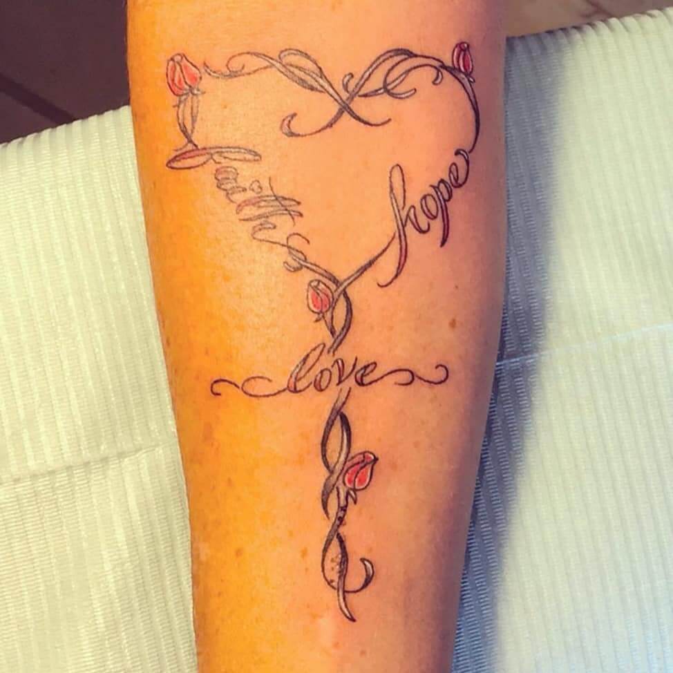 Ideas For Rose Vine Tattoos With Words Or Phrases