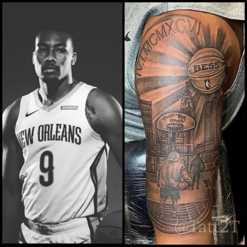Javon Bess Basketball Tattoo