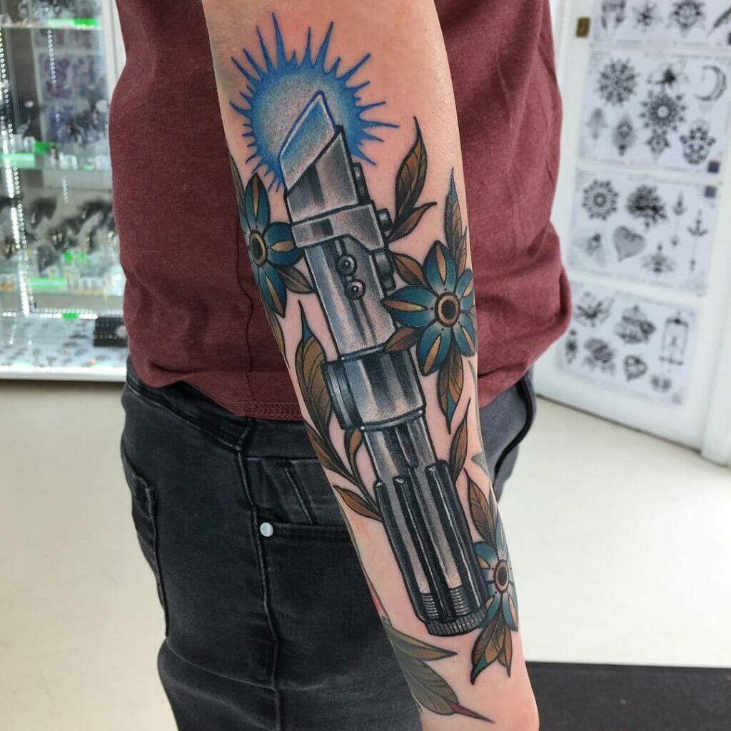 Jedi's Weapon Tattoo