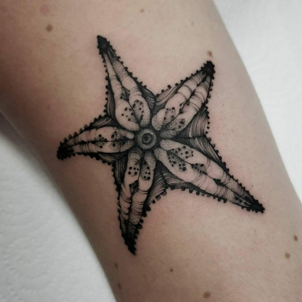 Keep Sailing Starfish Tattoo Designs