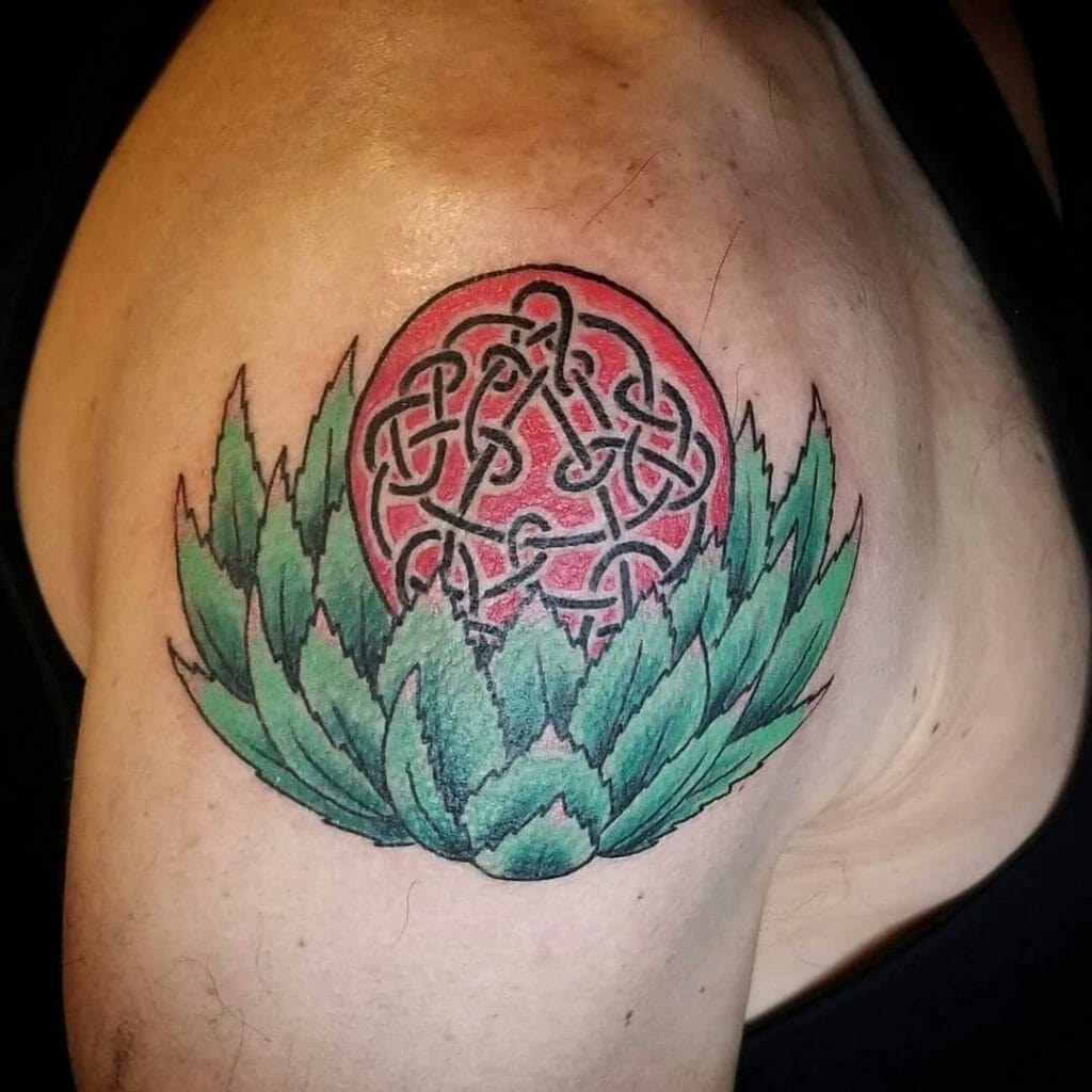 King Crimson Agave Tattoo For Rockers