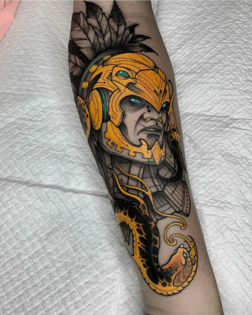 Kotal Kahn Mortal Kombat Tattoo