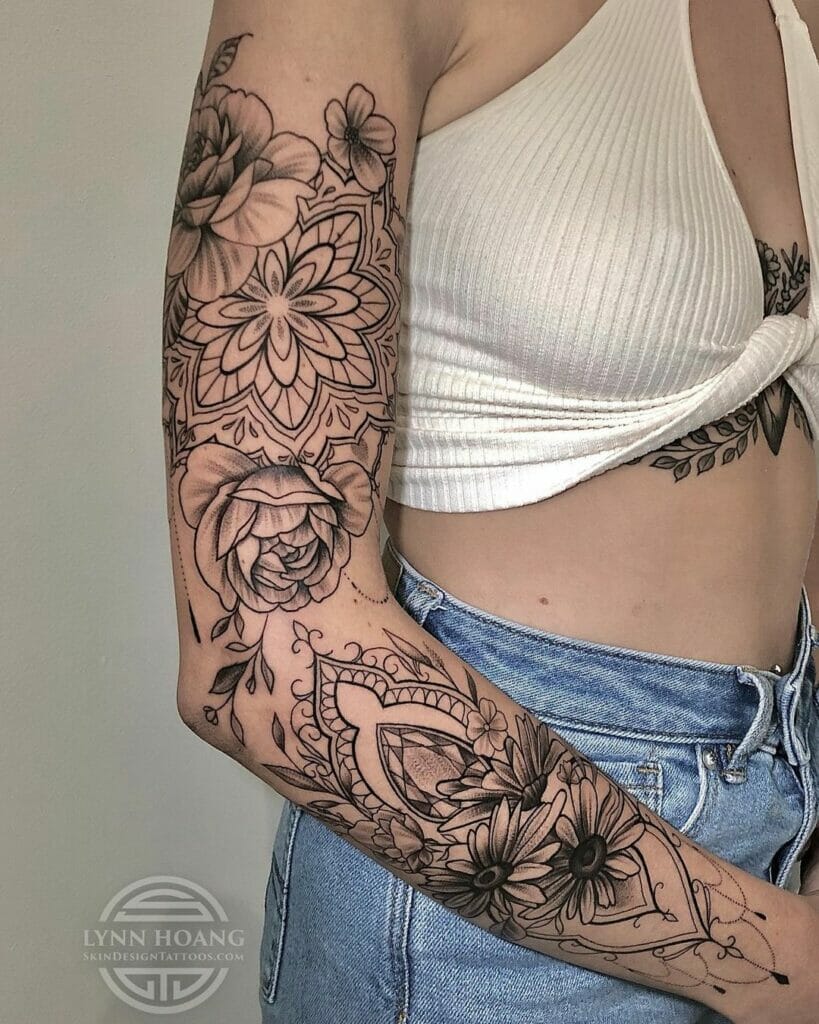 Lace Tattoo Sleeves