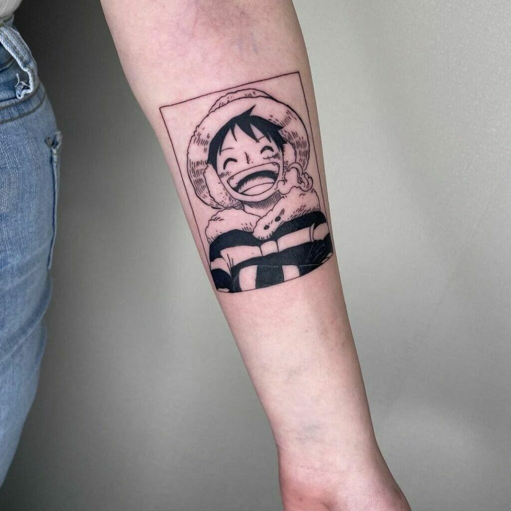 Laughing Luffy Tattoos