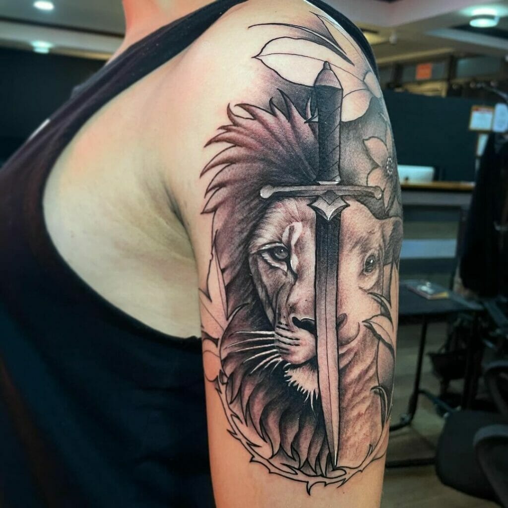 Lion Of The Tribe Of Judah Tattoo