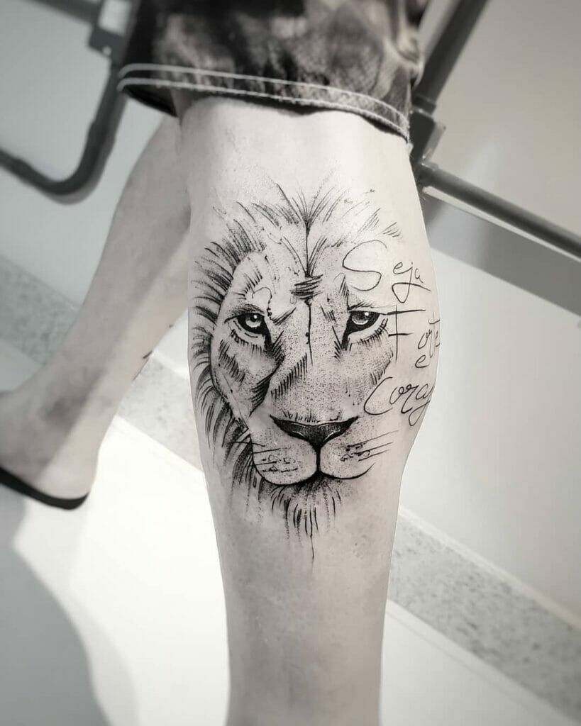 Lion Tribe Of Judah Tattoo