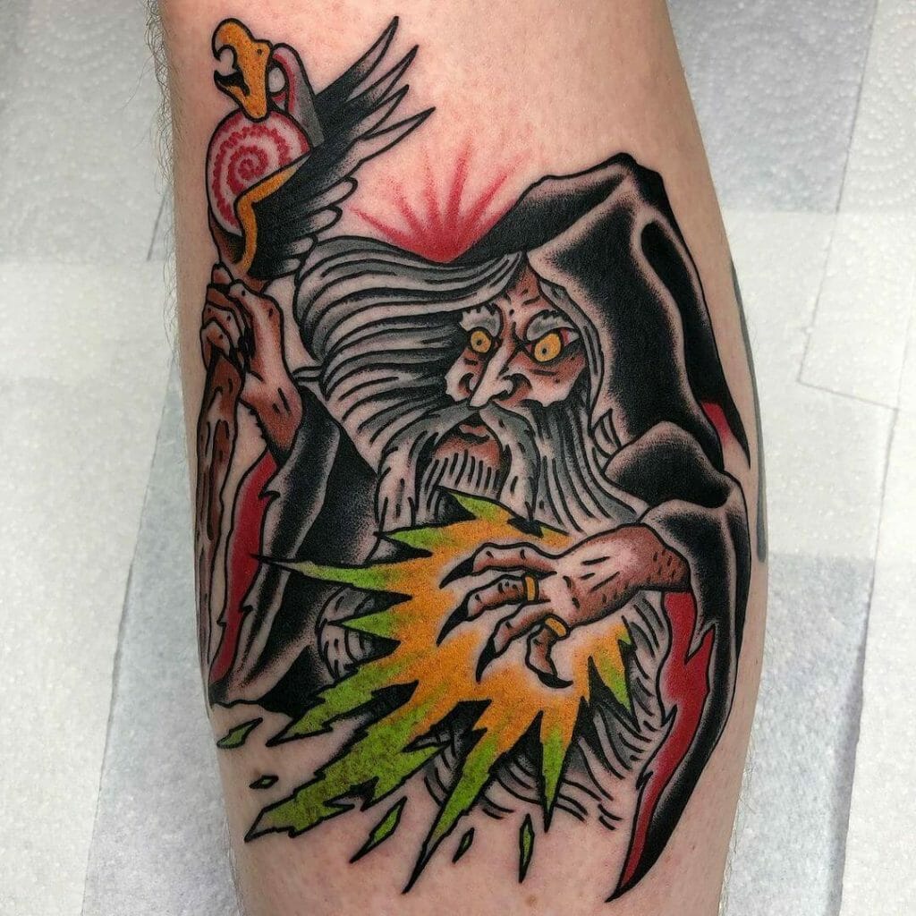 Magic Wizard Tattoo