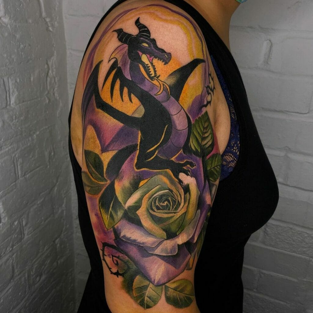 Maleficent Dragon Tattoo