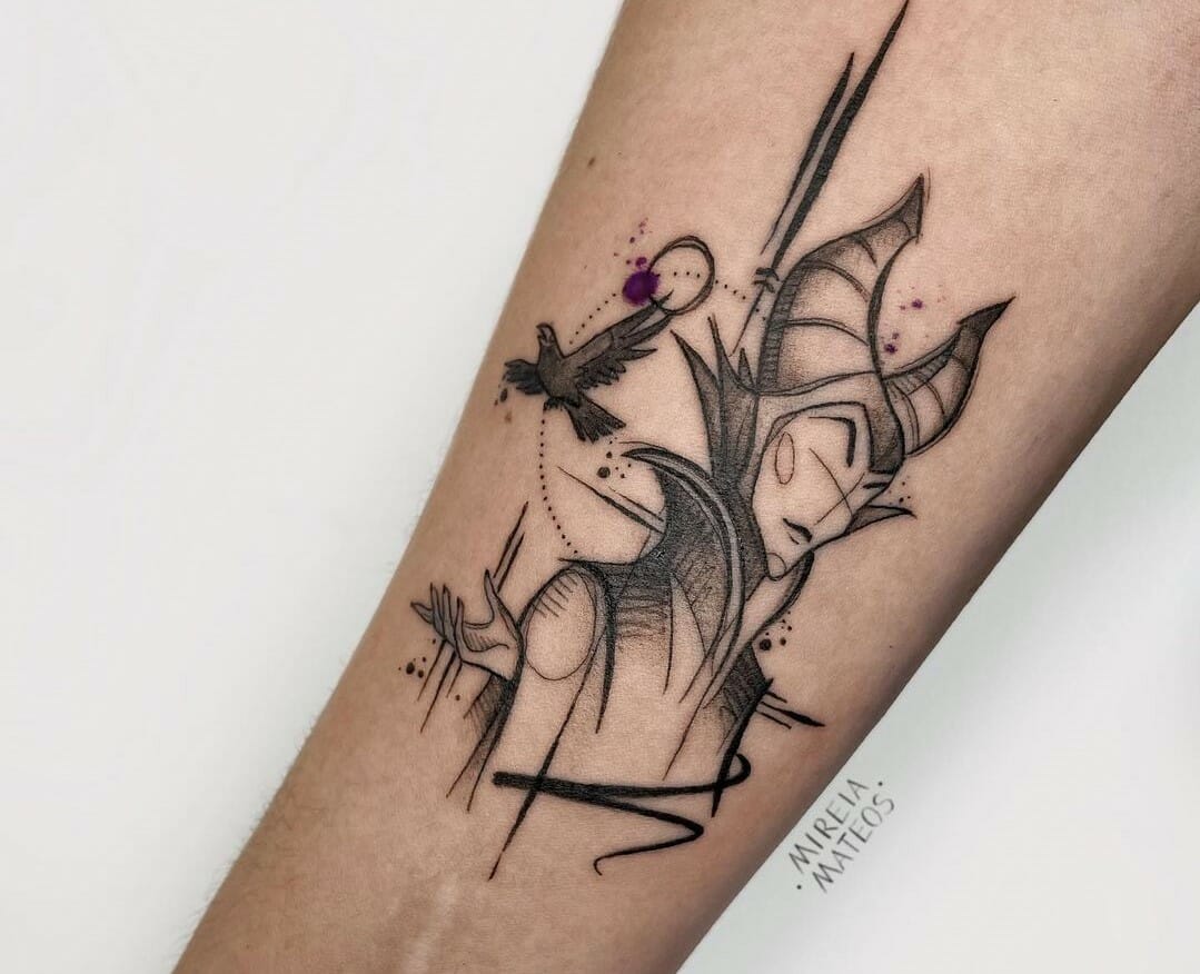 Vleez Vee Lee Zee on Instagram 3 Maleficent dragon x Dabi tattoo strip  Ill probably get this one  I revamped my old drawing      dabi  dabifanart malificent