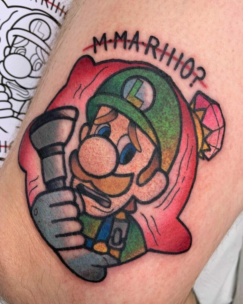 Mario And Luigi Tattoo