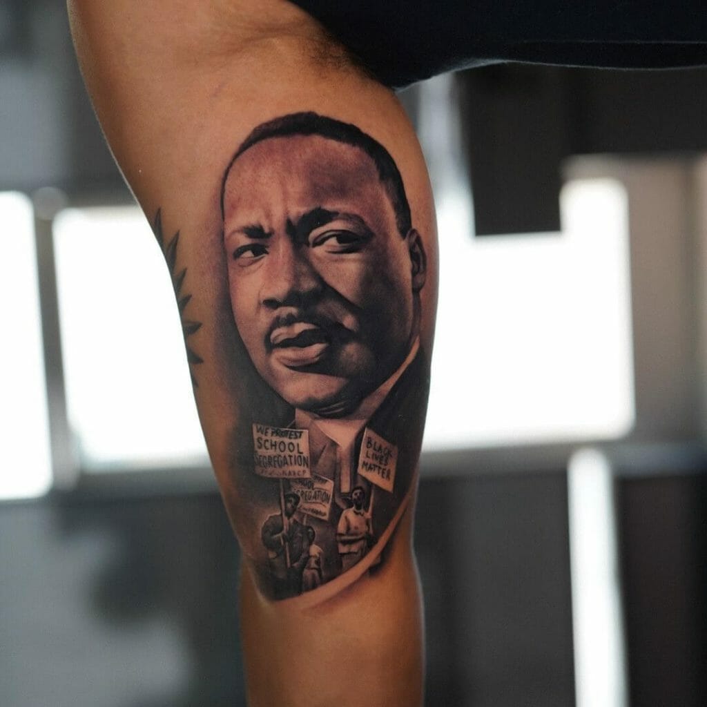 Martin Luther King Jr Tattoo
