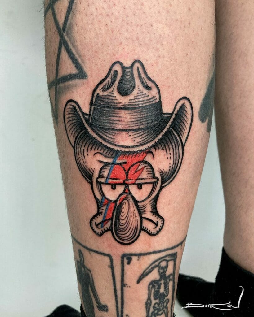 Mexican Spongebob Tattoo