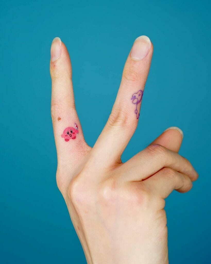 Miniature Kirby Tattoos
