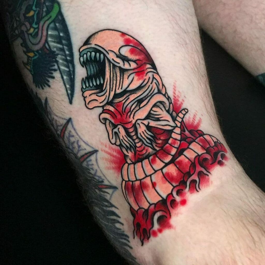 Monster Xenomorph Tattoos
