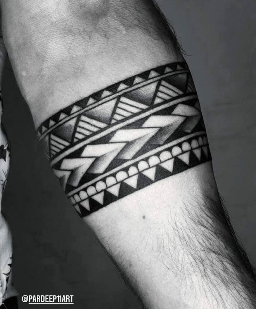 Native American Style Armband Tattoos