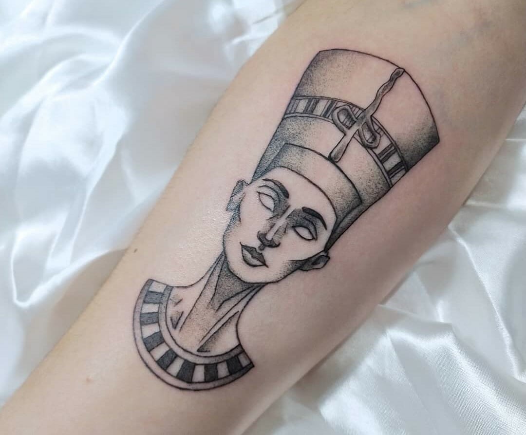 101 Best Nefertiti Tattoo Ideas You Have to See to Believe! - Outsons