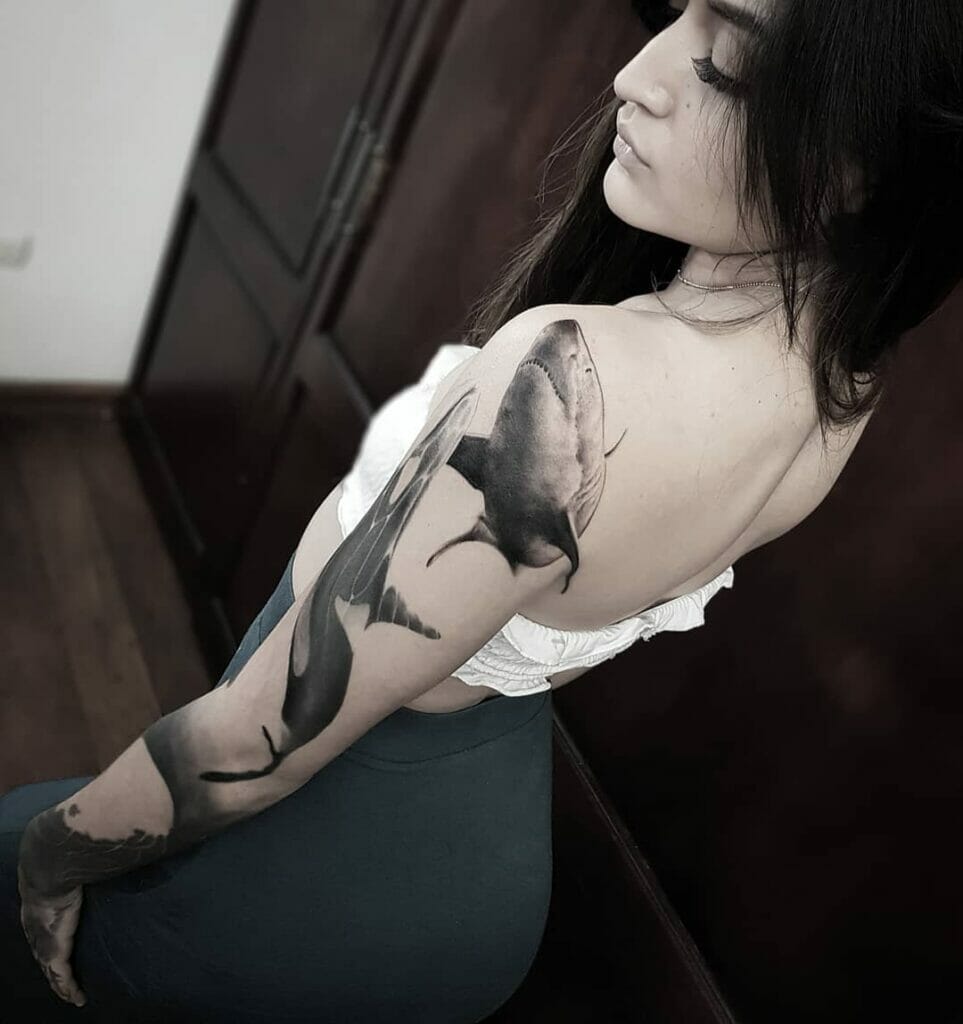 Orca Tattoo Sleeve